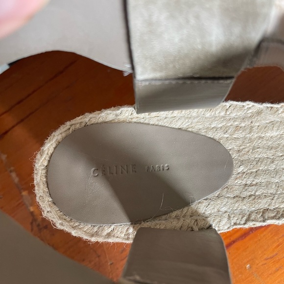 Celine Espadrille Wedge Sandals - Picture 6 of 9